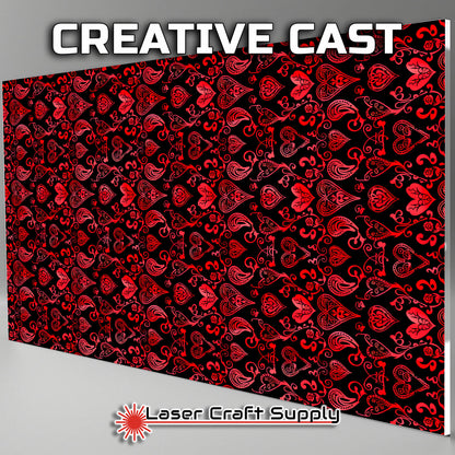 Creative Cast Acrylics - Whimsy Hearts