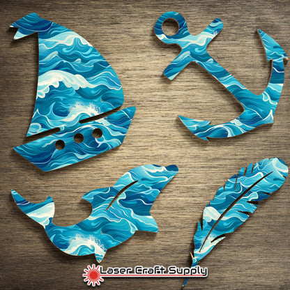 Creative Cast Acrylics - Wispy Waves