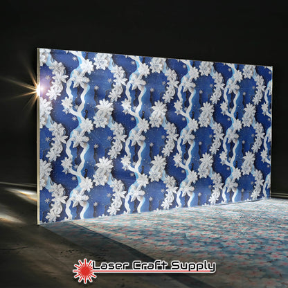 White Snowflake Garland - Creative Cast