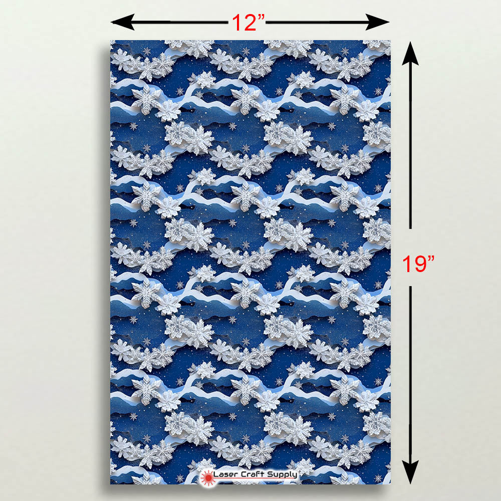 White Snowflake Garland - Creative Cast