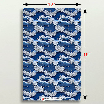 White Snowflake Garland - Creative Cast