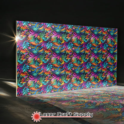 Creative Cast Acrylics - Wild Color Leaves