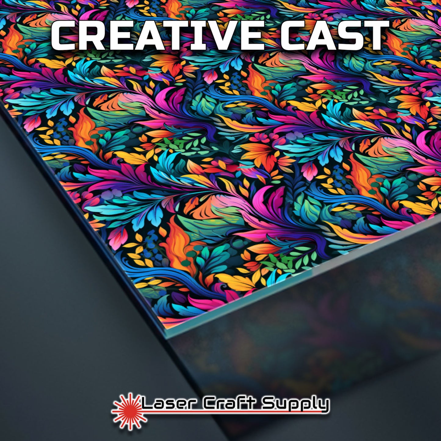 Creative Cast Acrylics - Wild Color Leaves