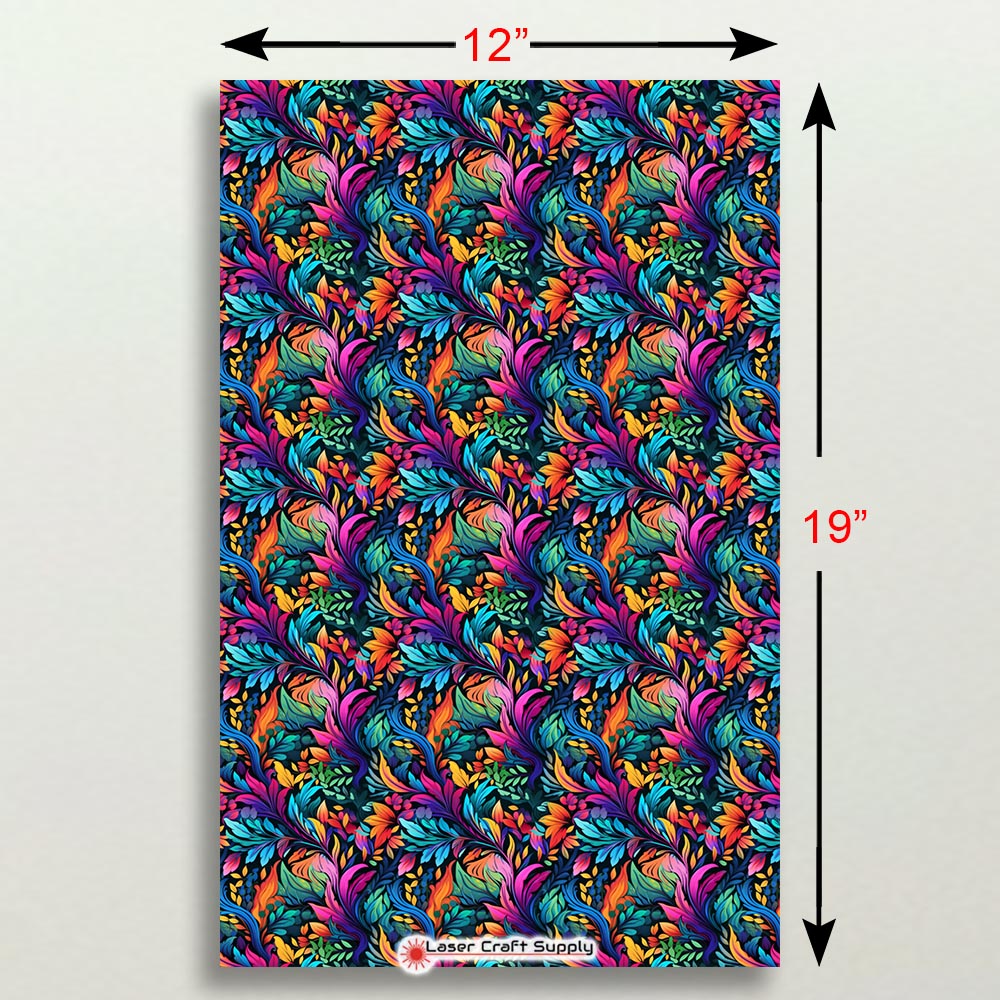 Creative Cast Acrylics - Wild Color Leaves