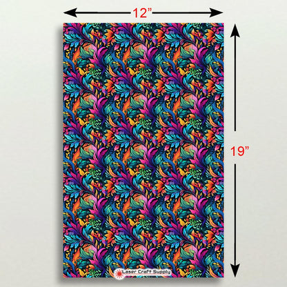 Creative Cast Acrylics - Wild Color Leaves