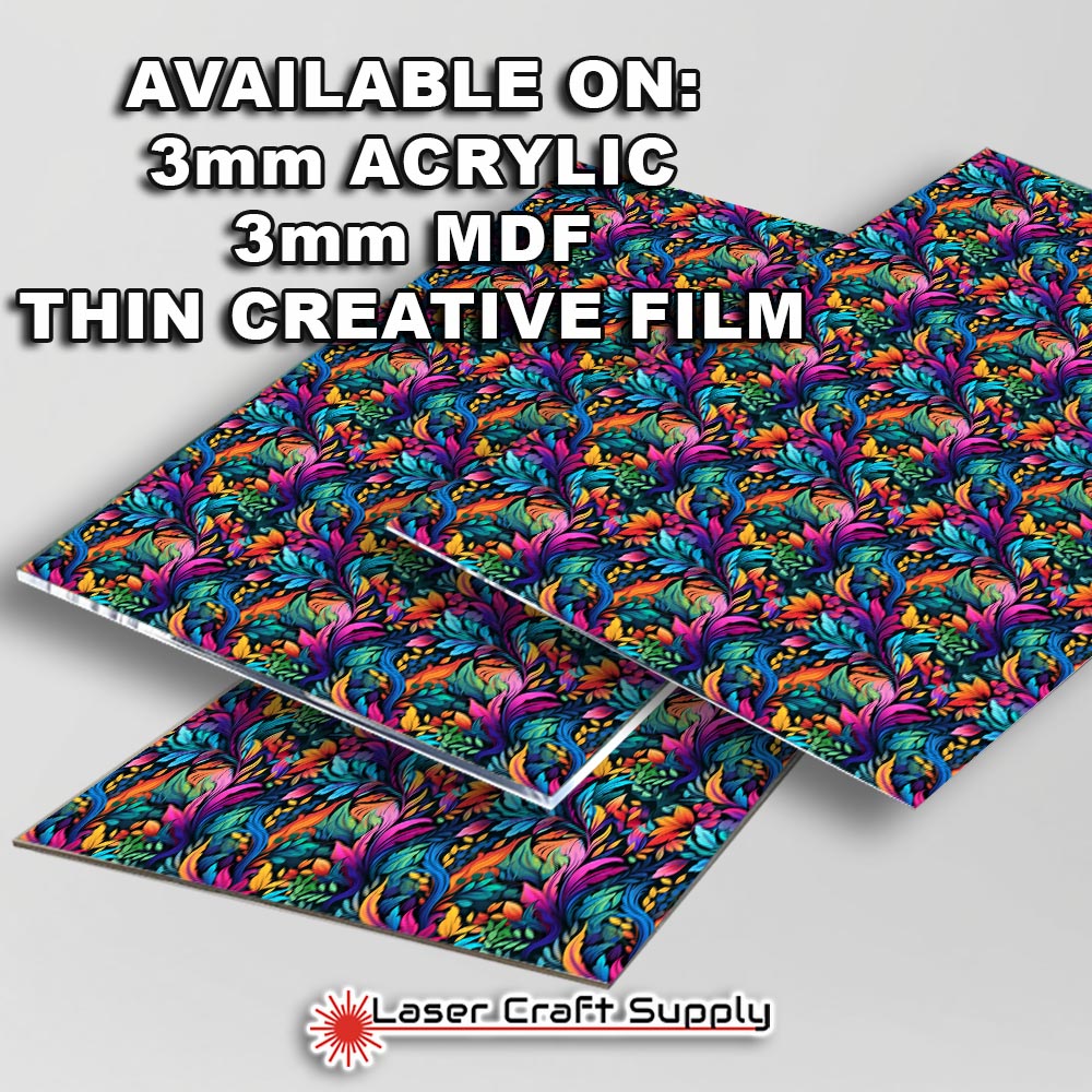 Creative Cast Acrylics - Wild Color Leaves