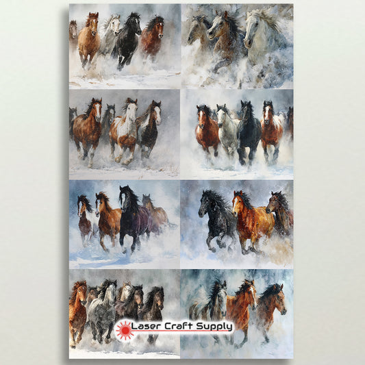 Wild Horses - tile