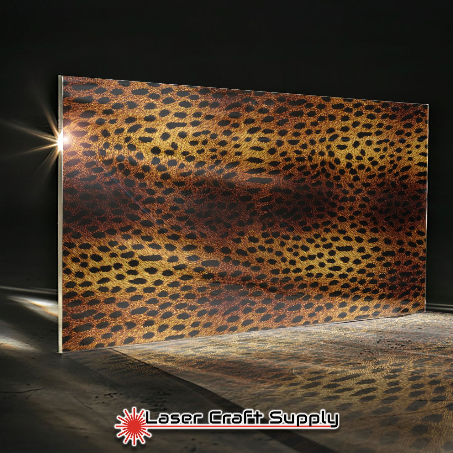 Wild Leopard Spot Fur - FULL SHEET
