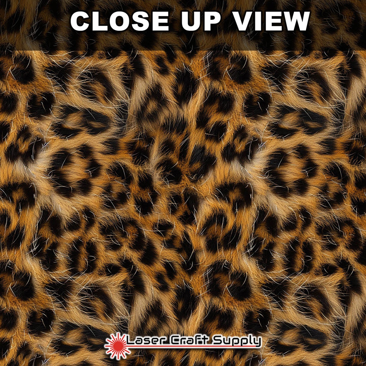 Wild Leopard fur - FULL SHEET