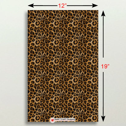 Wild Leopard fur - FULL SHEET