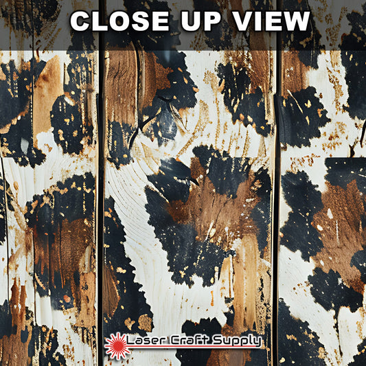 Leopard Print Wood - Wood