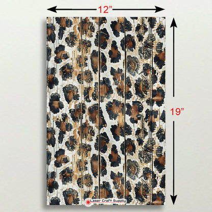 Leopard Print Wood - Wood