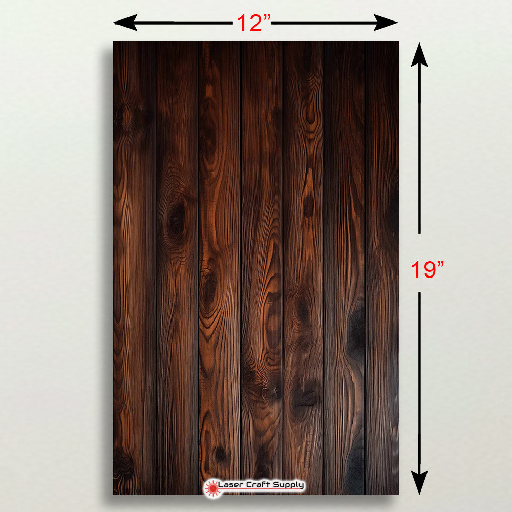 Dark Finish Planks - Wood
