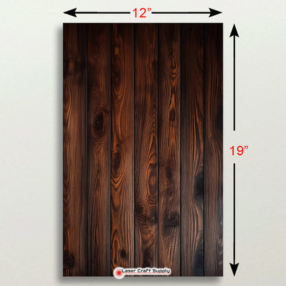 Dark Finish Planks - Wood