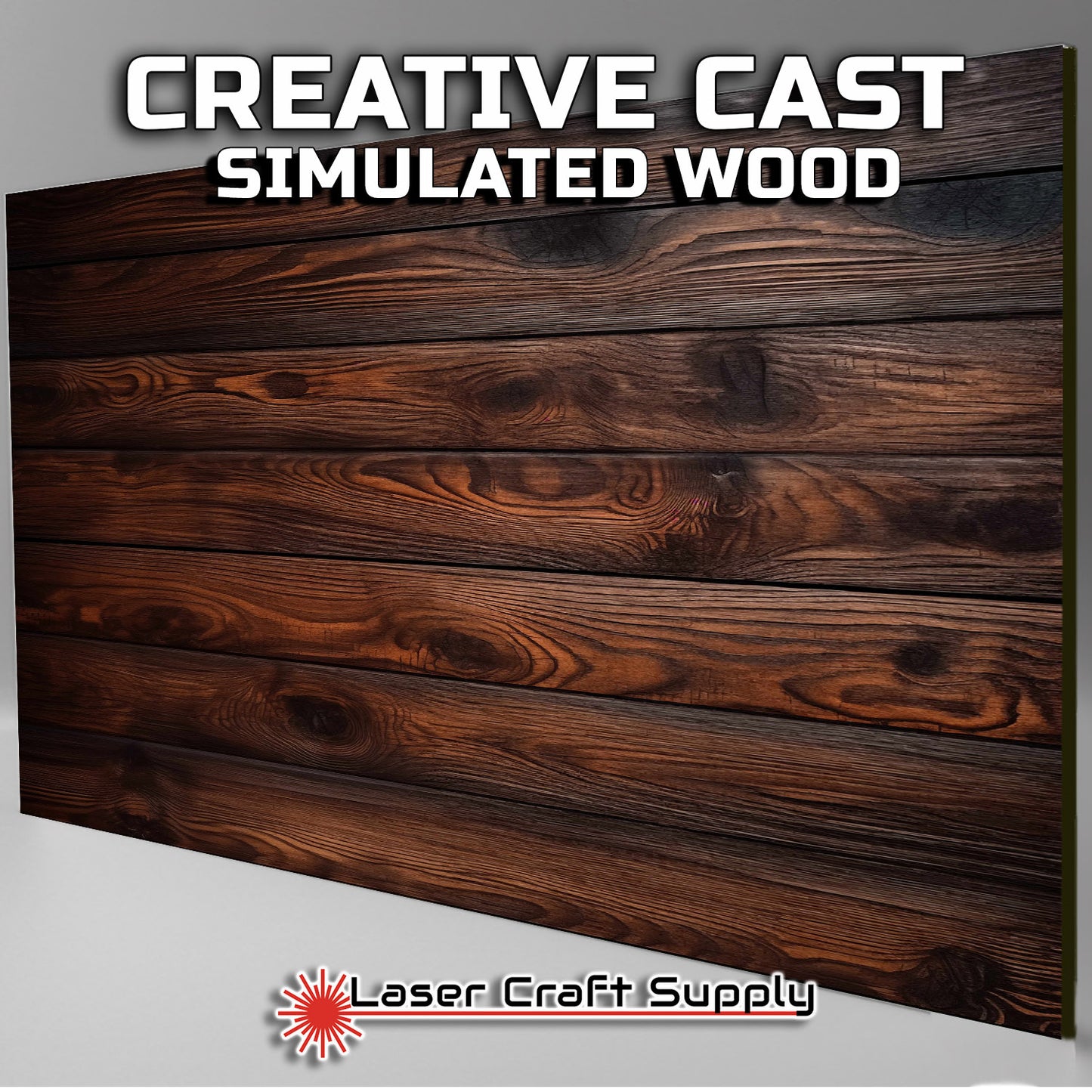 Dark Finish Planks - Wood