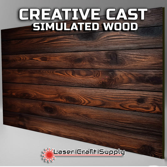 Dark Finish Planks - Wood