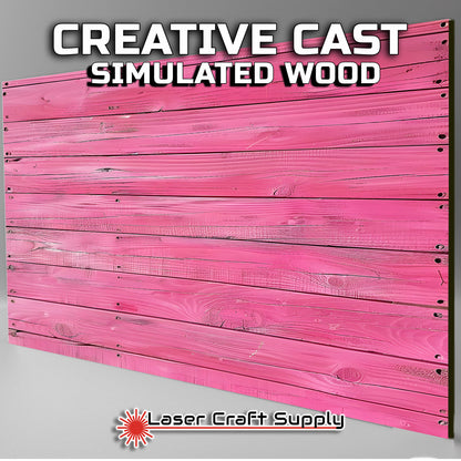 Pink Planks - Wood