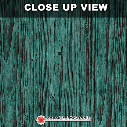 Green Wash Planks Wood