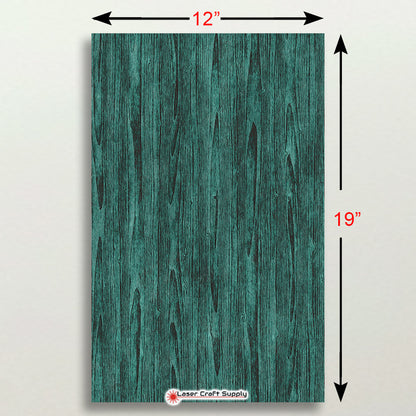 Green Wash Planks Wood