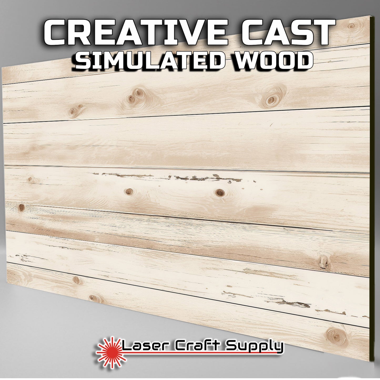 Light White Washed Planks Wood