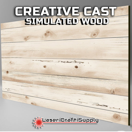 Light White Washed Planks Wood