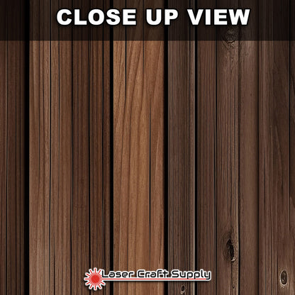 Dark Thin Planks Wood