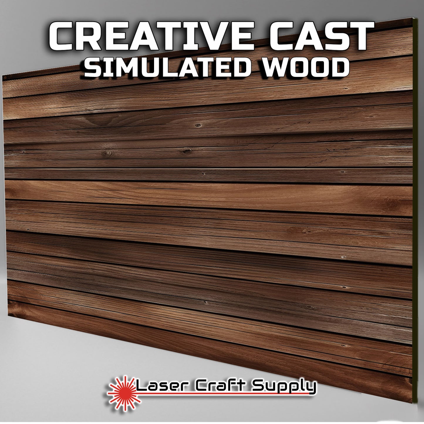 Dark Thin Planks Wood