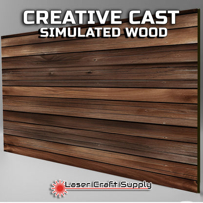 Dark Thin Planks Wood