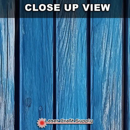 Rustic Blue Wash Wood Planks