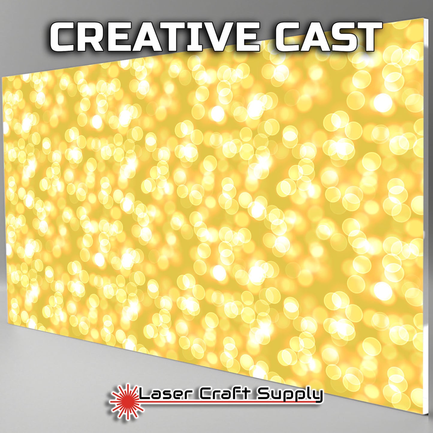 Creative Cast Acrylics - Yellow Bokha