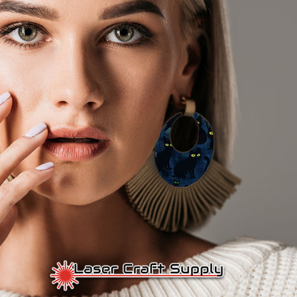 Creative Cast Acrylics - Yellow Eyed Black Cats