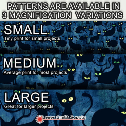 Creative Cast Acrylics - Yellow Eyed Black Cats