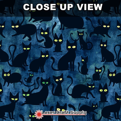 Creative Cast Acrylics - Yellow Eyed Black Cats