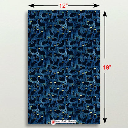 Creative Cast Acrylics - Yellow Eyed Black Cats