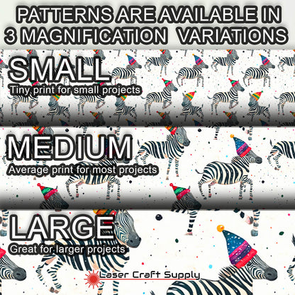 Zebra Christmas - Creative Cast