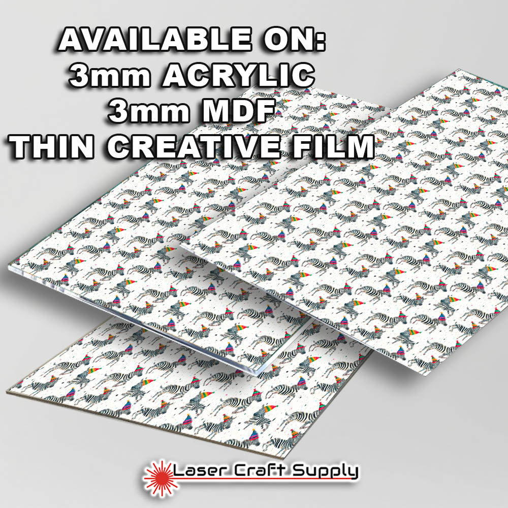 Zebra Christmas - Creative Cast