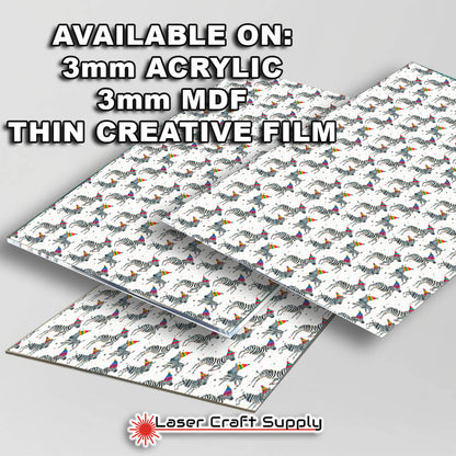 Zebra Christmas - Creative Cast