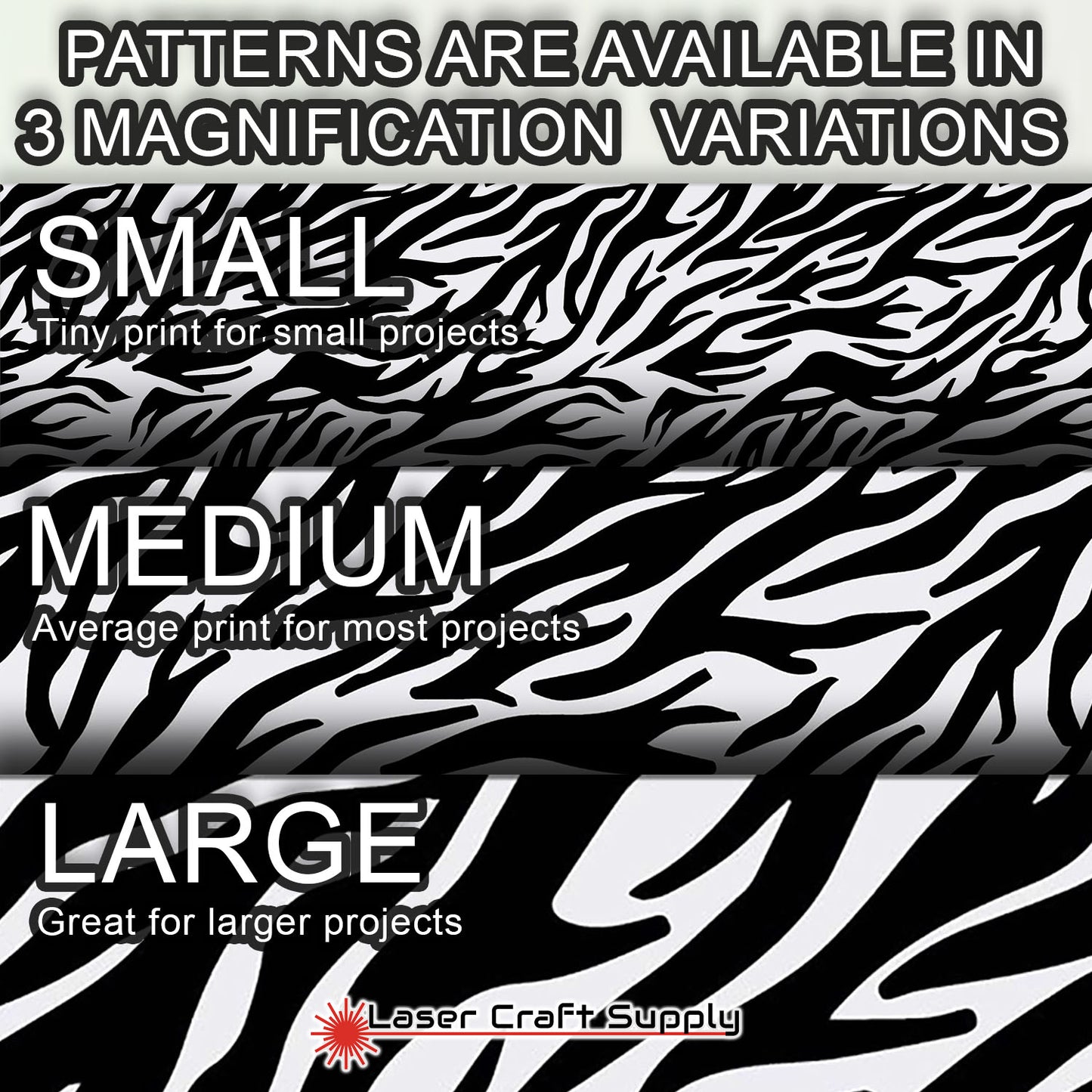 Creative Cast Acrylics - Zebra Cool