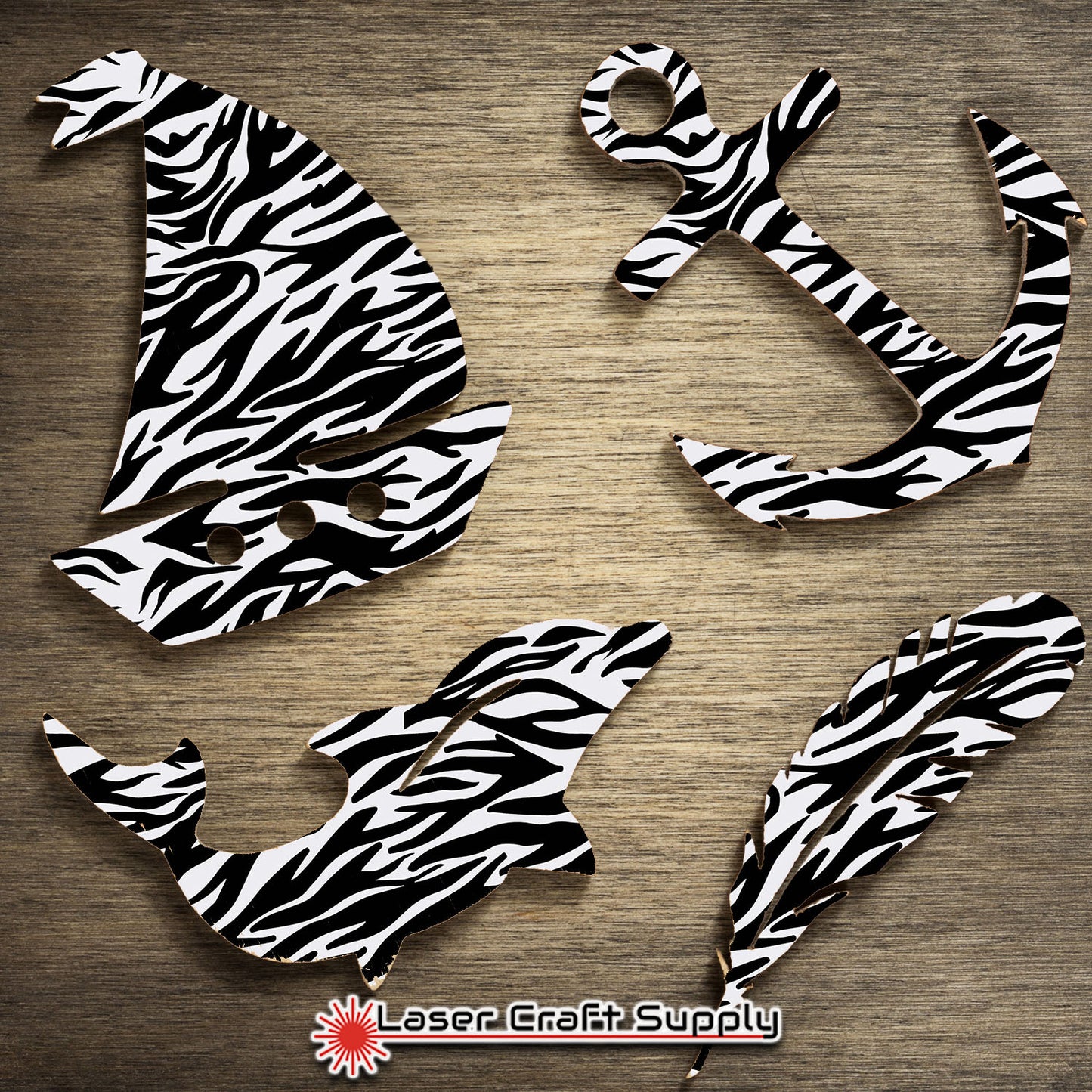 Creative Cast Acrylics - Zebra Cool