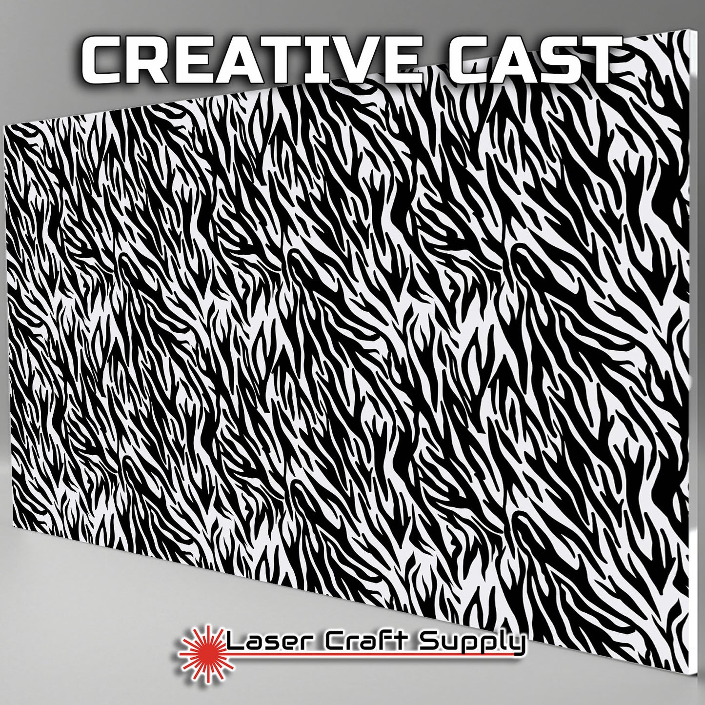 Creative Cast Acrylics - Zebra Cool