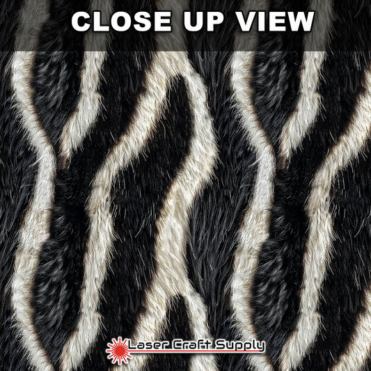 Zebra Fur Hair - FULL SHEET