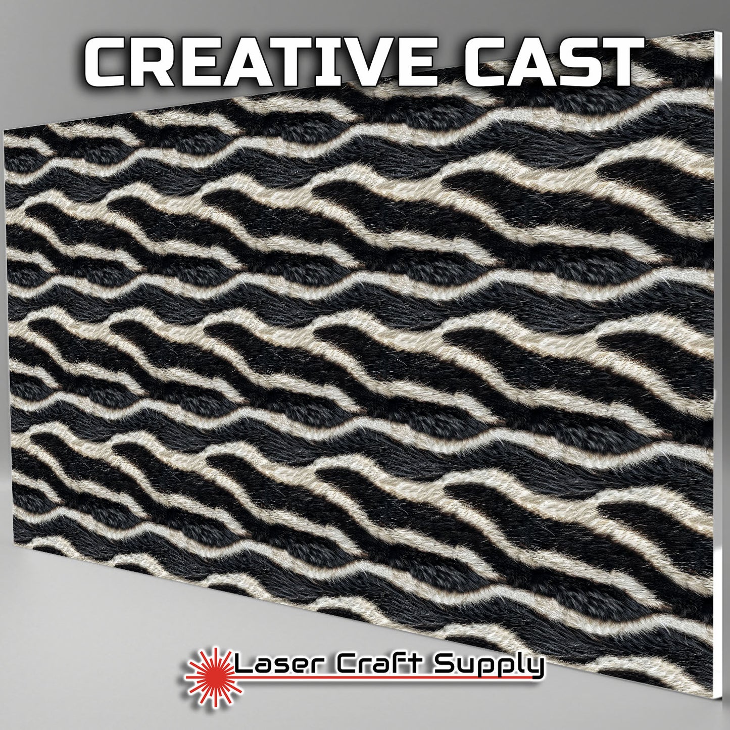 Zebra Fur Hair - FULL SHEET