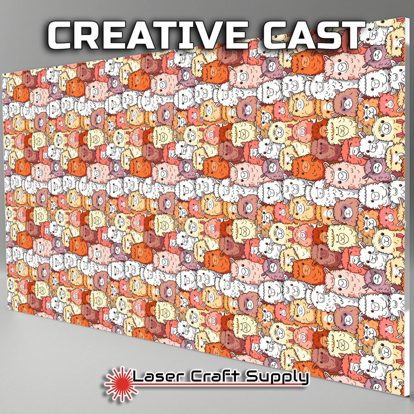 Creative Cast Acrylics - Llama be Yours